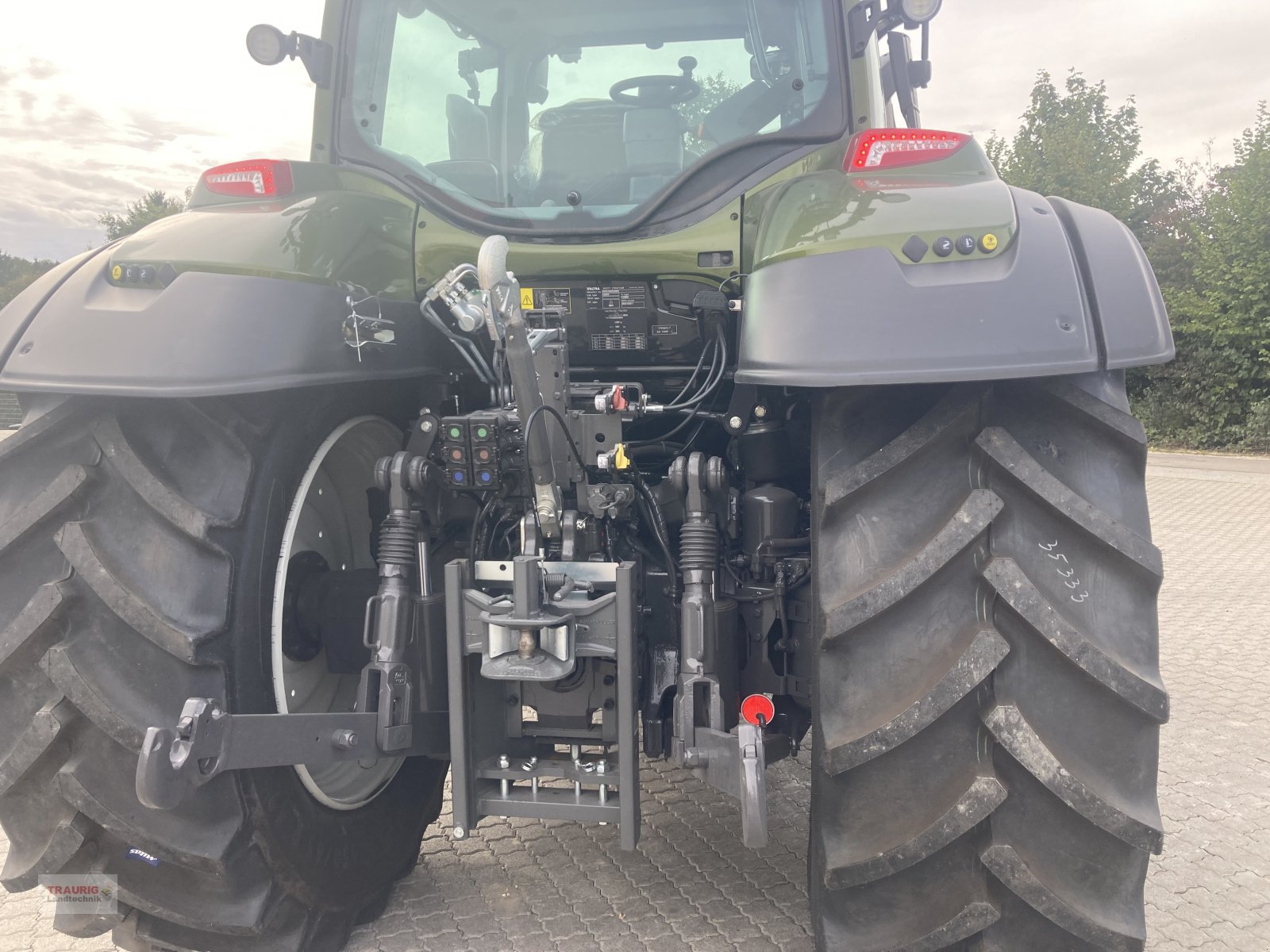 Traktor a típus Valtra T 175 A Forst mit Rüfa, Neumaschine ekkor: Mainburg/Wambach (Kép 20)