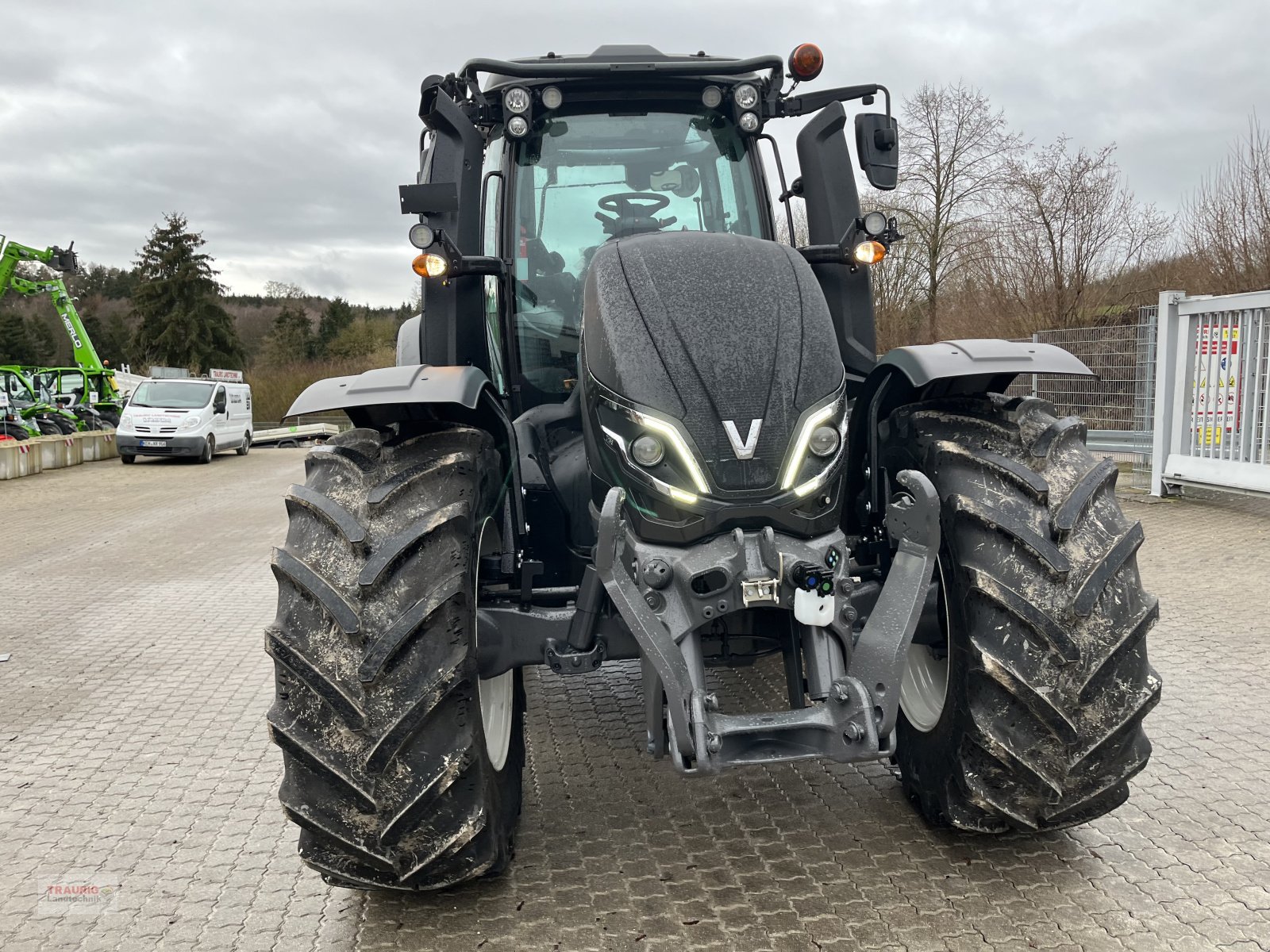 Traktor a típus Valtra T 195 Forst m. Rüfa, Neumaschine ekkor: Mainburg/Wambach (Kép 17)