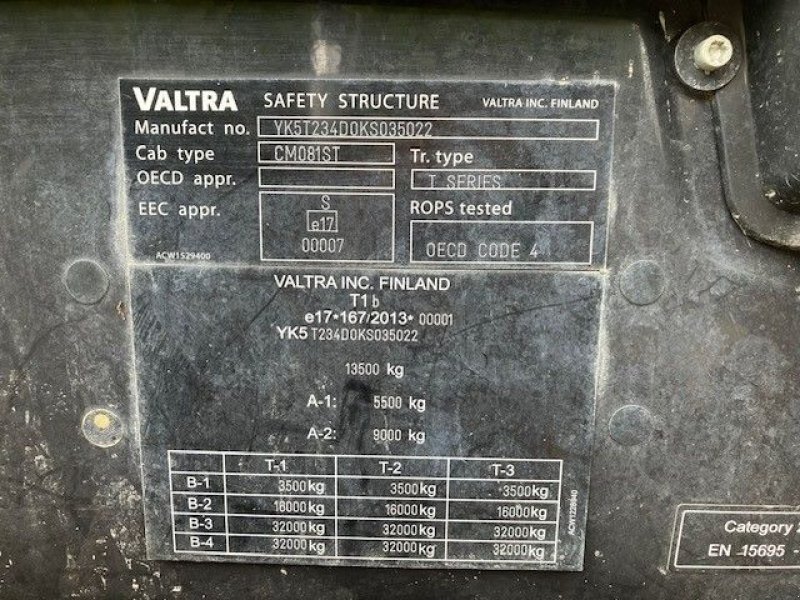 Traktor typu Valtra T 234 DIRECT, Gebrauchtmaschine w ANDELOT (Zdjęcie 11)