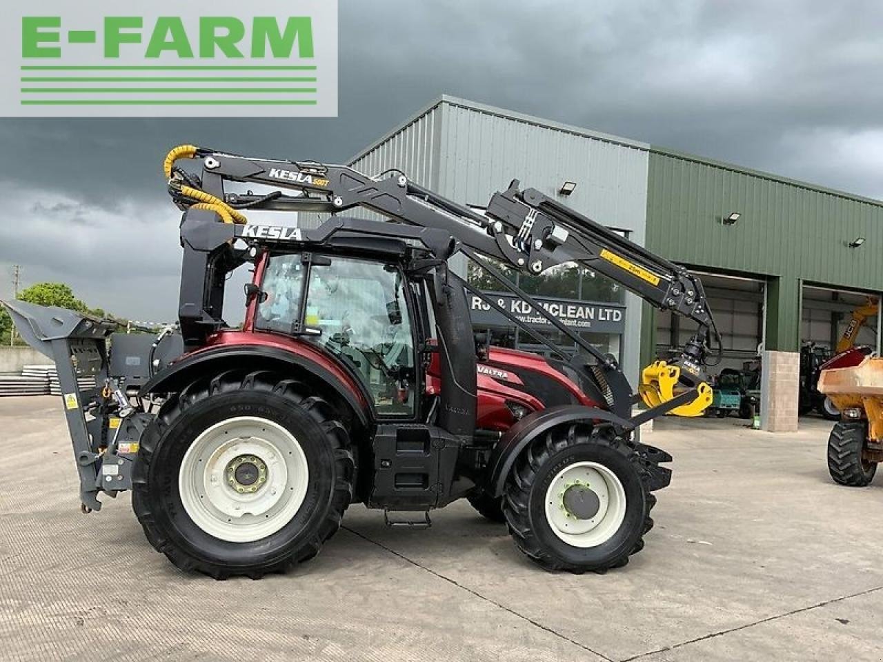 Traktor tip Valtra t154 active c/w roof mounted kelsa 500t forestry crane (st19912), Gebrauchtmaschine in SHAFTESBURY (Poză 2)