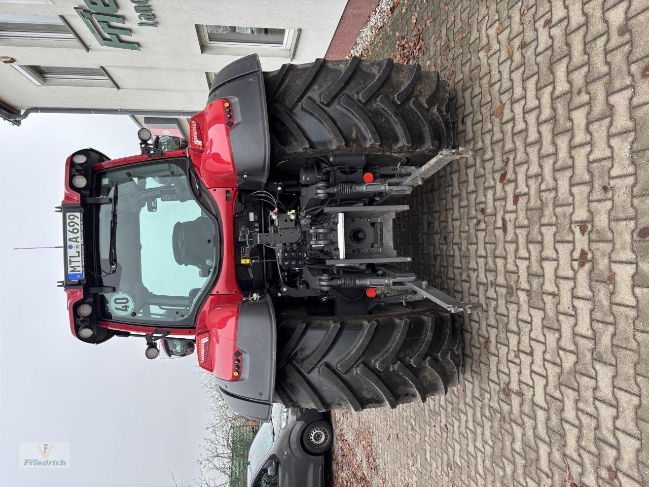 Traktor του τύπου Valtra T195A, Neumaschine σε Bad Lausick (Φωτογραφία 3)