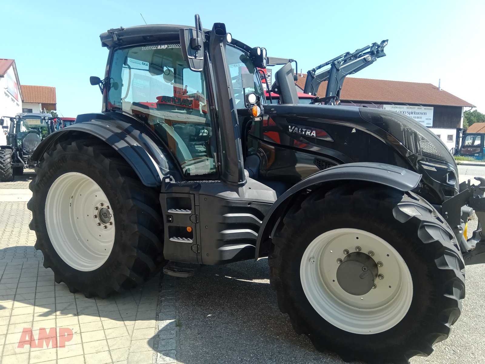 Traktor van het type Valtra T214 D, Gebrauchtmaschine in Teising (Foto 3)