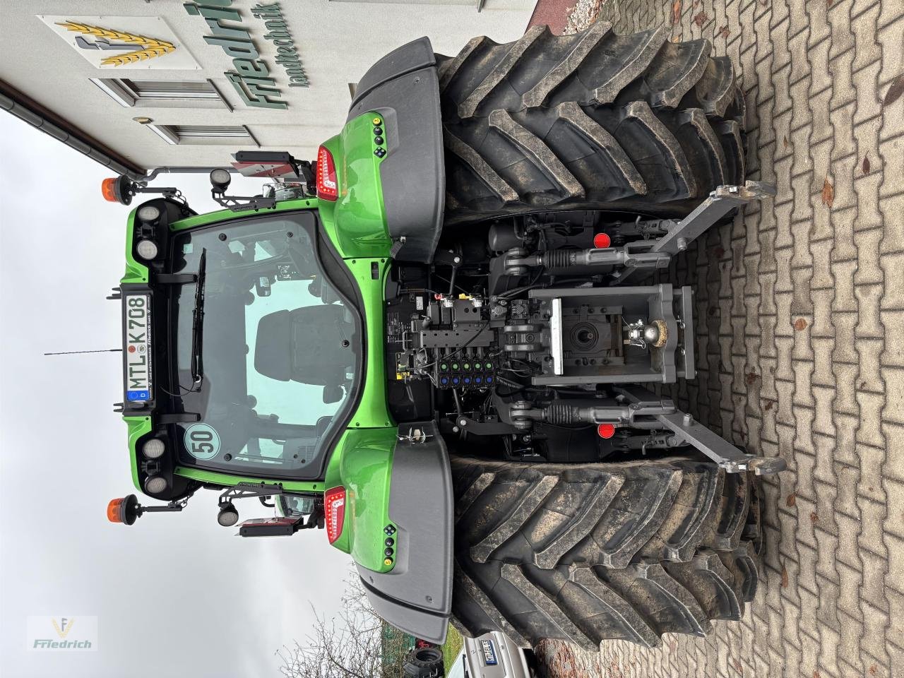 Traktor tipa Valtra T235V 2A1 (ultragreen), Neumaschine u Bad Lausick (Slika 3)