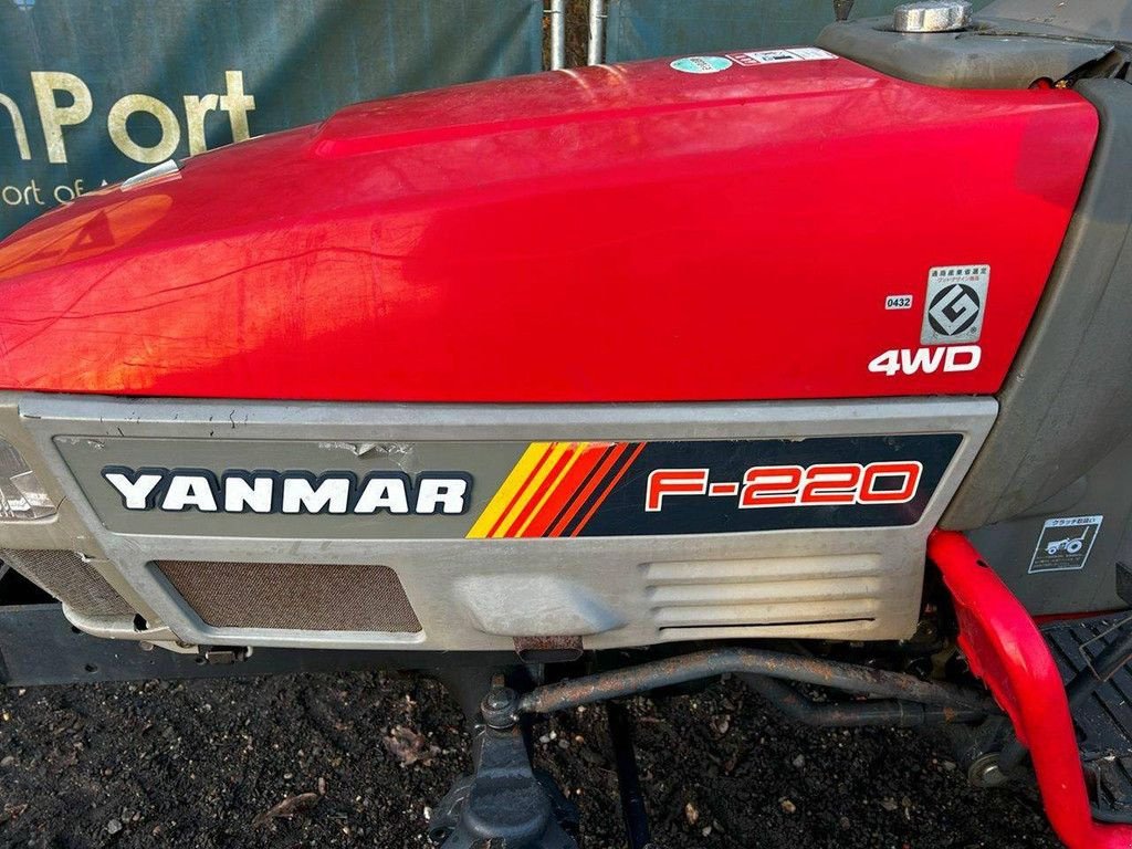 Traktor tip Yanmar F-220, Gebrauchtmaschine in Antwerpen (Poză 7)