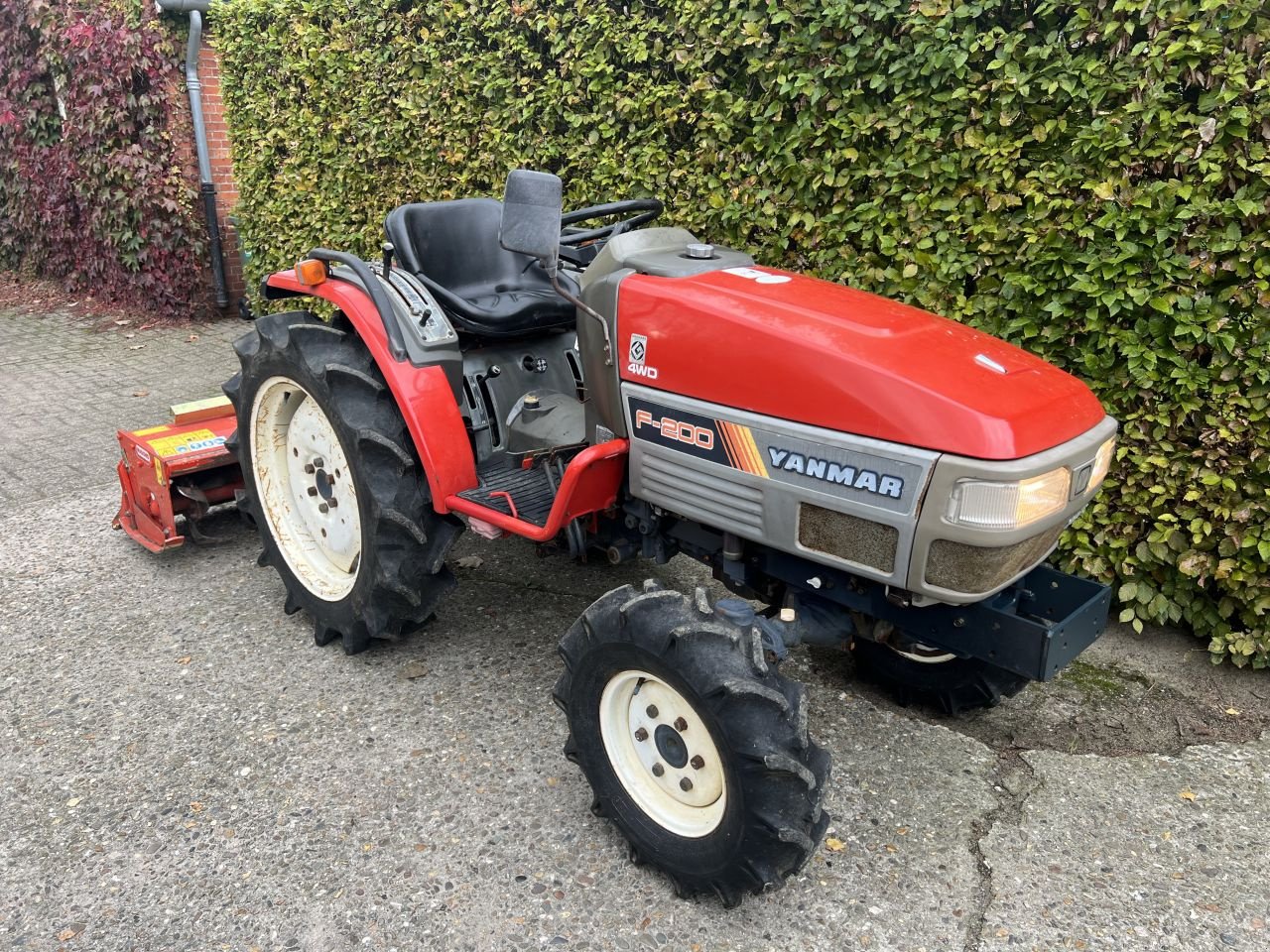 Traktor typu Yanmar F20 4x4 20Pk met Maschino Frees, Gebrauchtmaschine v Ulicoten (Obrázok 7)