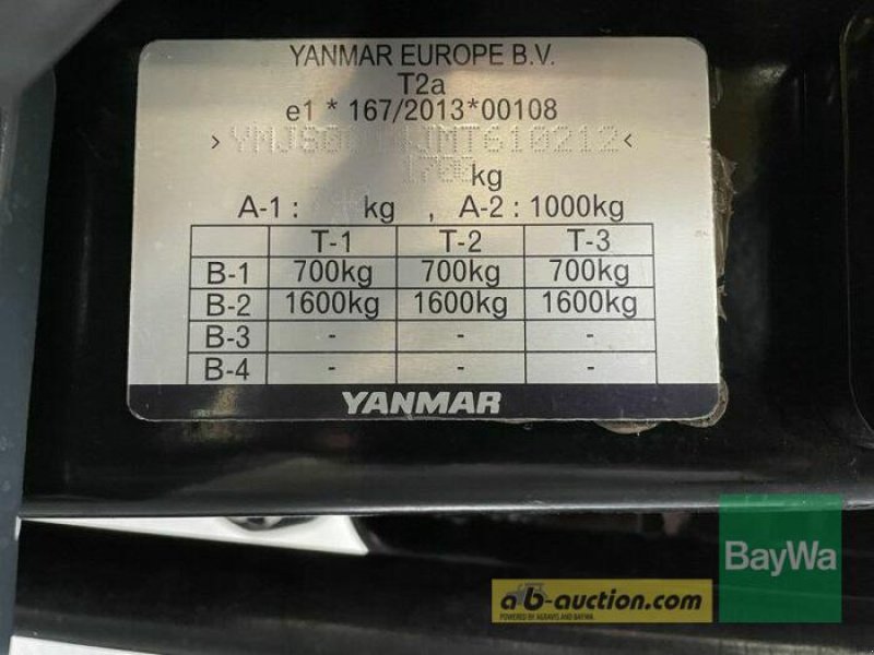 Traktor Türe ait Yanmar SA221, Gebrauchtmaschine içinde Bamberg (resim 4)