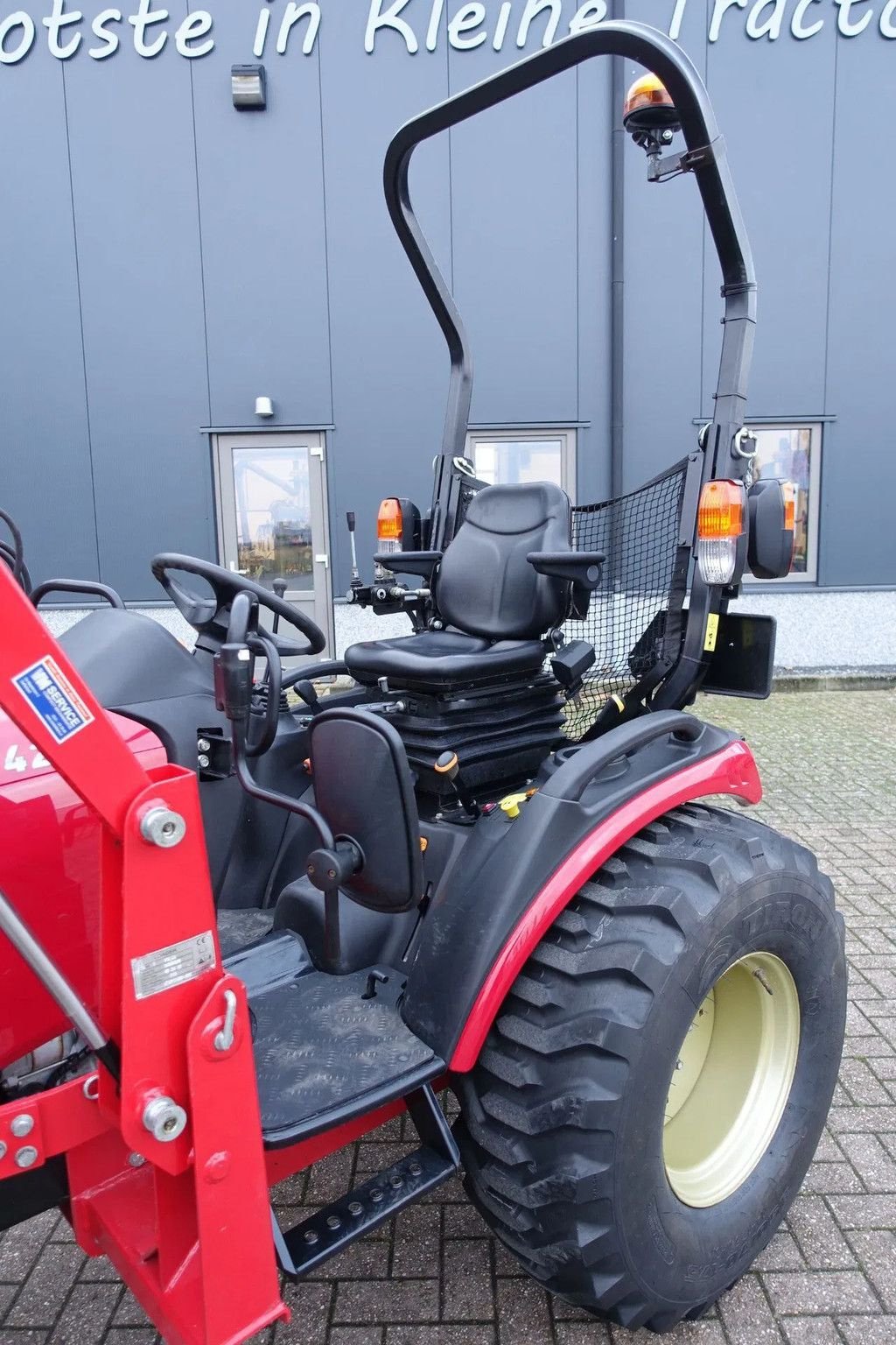 Traktor des Typs Yanmar SA424 4wd HST / 00172 Draaiuren / Voorlader / Margetrekker, Gebrauchtmaschine in Swifterband (Bild 10)