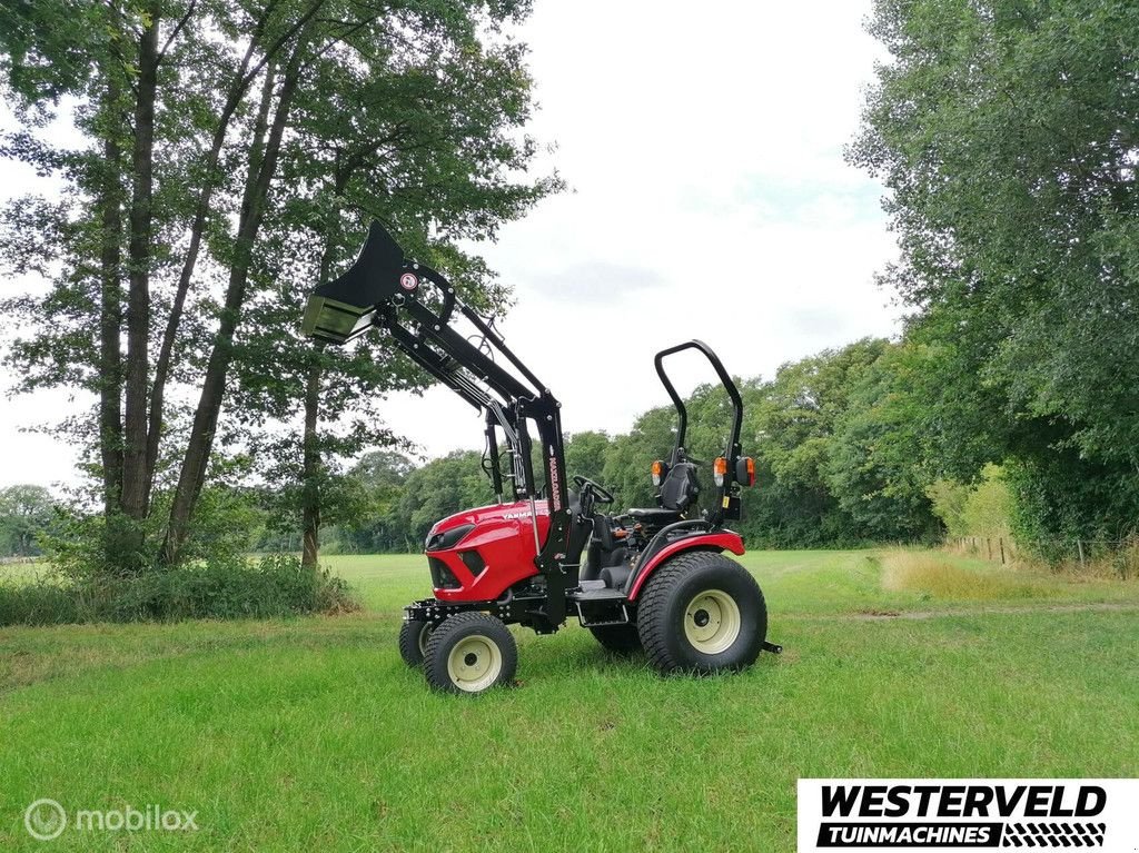 Traktor Türe ait Yanmar SA424 compact tractor nieuwe 26Pk HST met voorlader, Neumaschine içinde Aalten (resim 1)