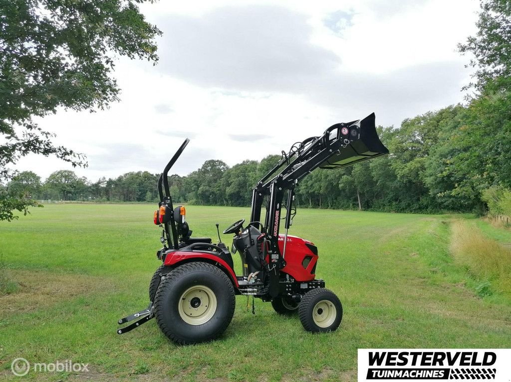 Traktor Türe ait Yanmar SA424 compact tractor nieuwe 26Pk HST met voorlader, Neumaschine içinde Aalten (resim 3)