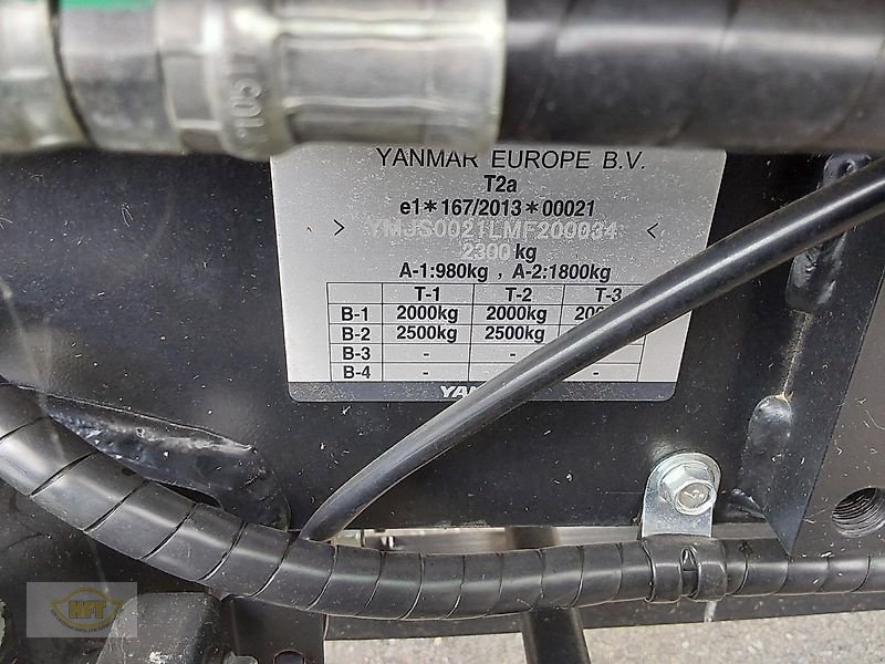 Traktor του τύπου Yanmar YT235, Neumaschine σε Mühlhausen-Görmar (Φωτογραφία 10)