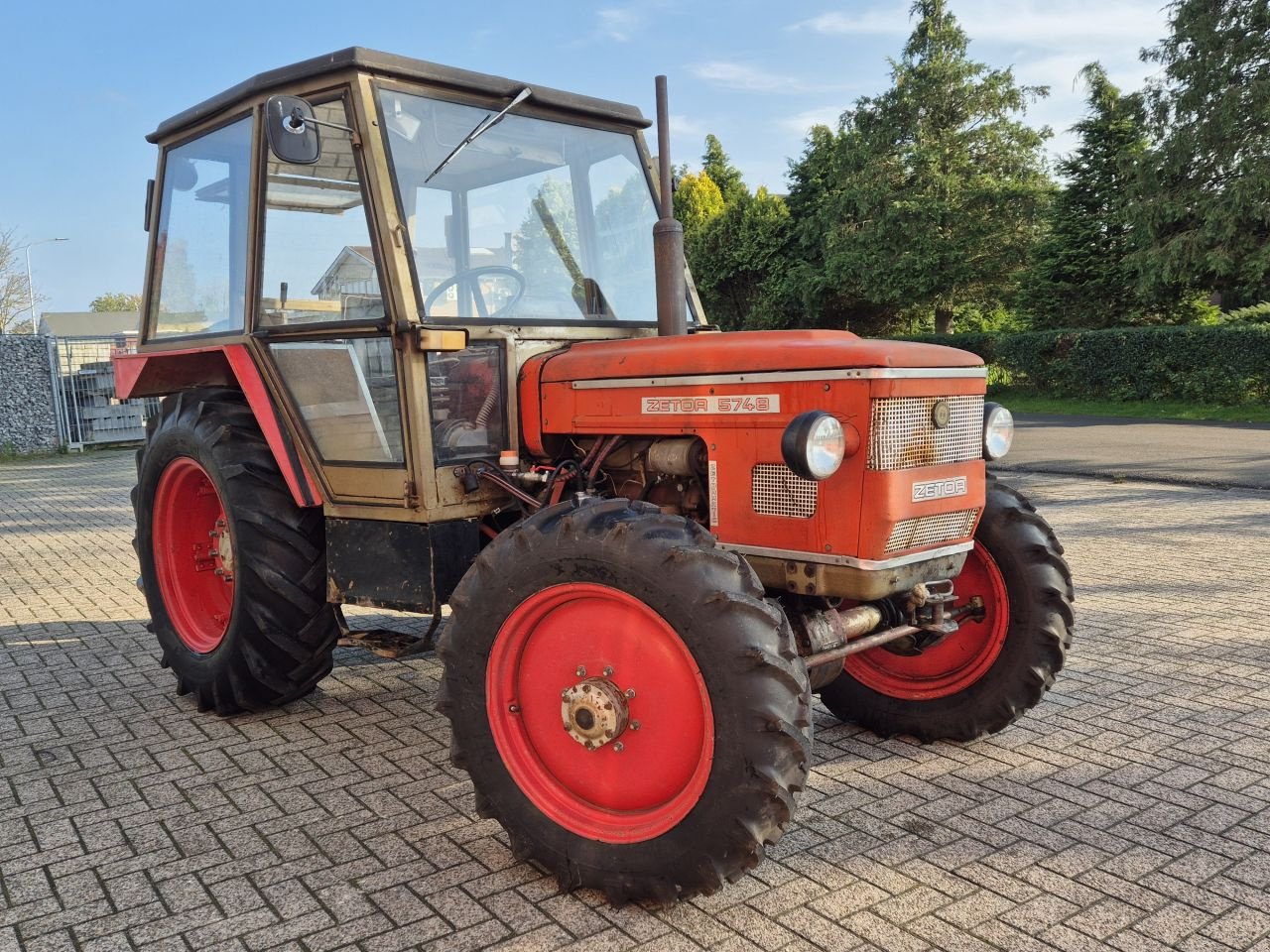 Traktor des Typs Zetor 5748, Gebrauchtmaschine in Weiteveen (Bild 1)