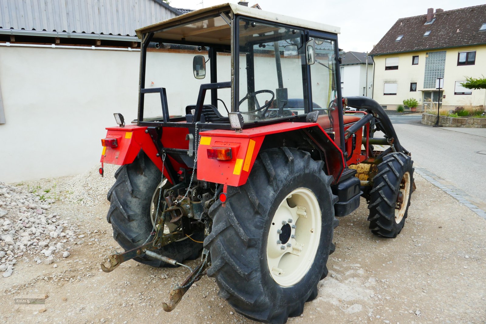 Traktor tip Zetor 6045 Allr. Erst 2366 Std. Mit Kabine und  Frontlader hydraulisch betätigt., Gebrauchtmaschine in Langenzenn (Poză 3)