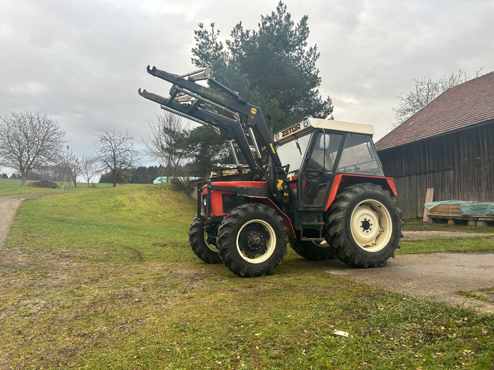 Traktor del tipo Zetor 7745, Gebrauchtmaschine In Pemfling (Immagine 1)