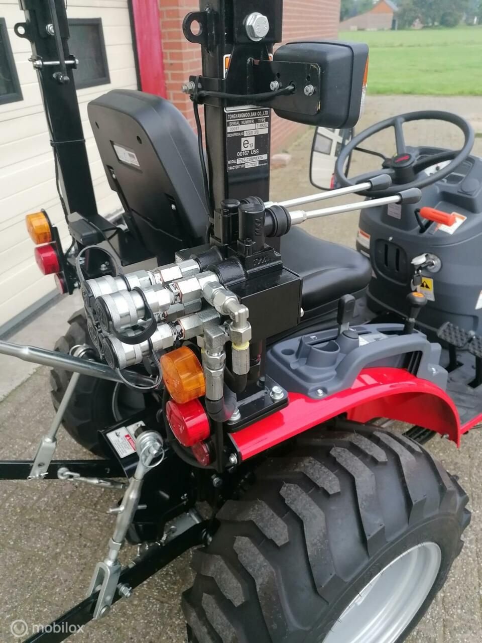 Traktor del tipo Zetor Compax CL25 mini tractor 25 pk fronthef DEMO tractor!, Neumaschine en Aalten (Imagen 9)