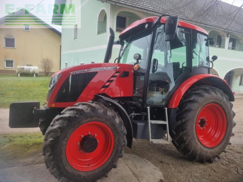 Traktor des Typs Zetor Proxima 100 CL CL, Gebrauchtmaschine in Hamburg (Bild 1)