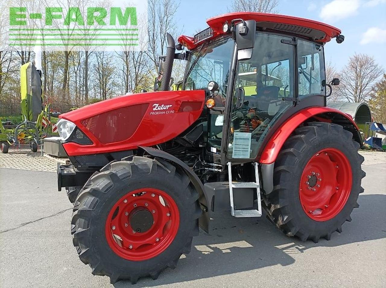 Traktor typu Zetor proxima cl 90, Gebrauchtmaschine w LÖSSNITZ (Zdjęcie 1)