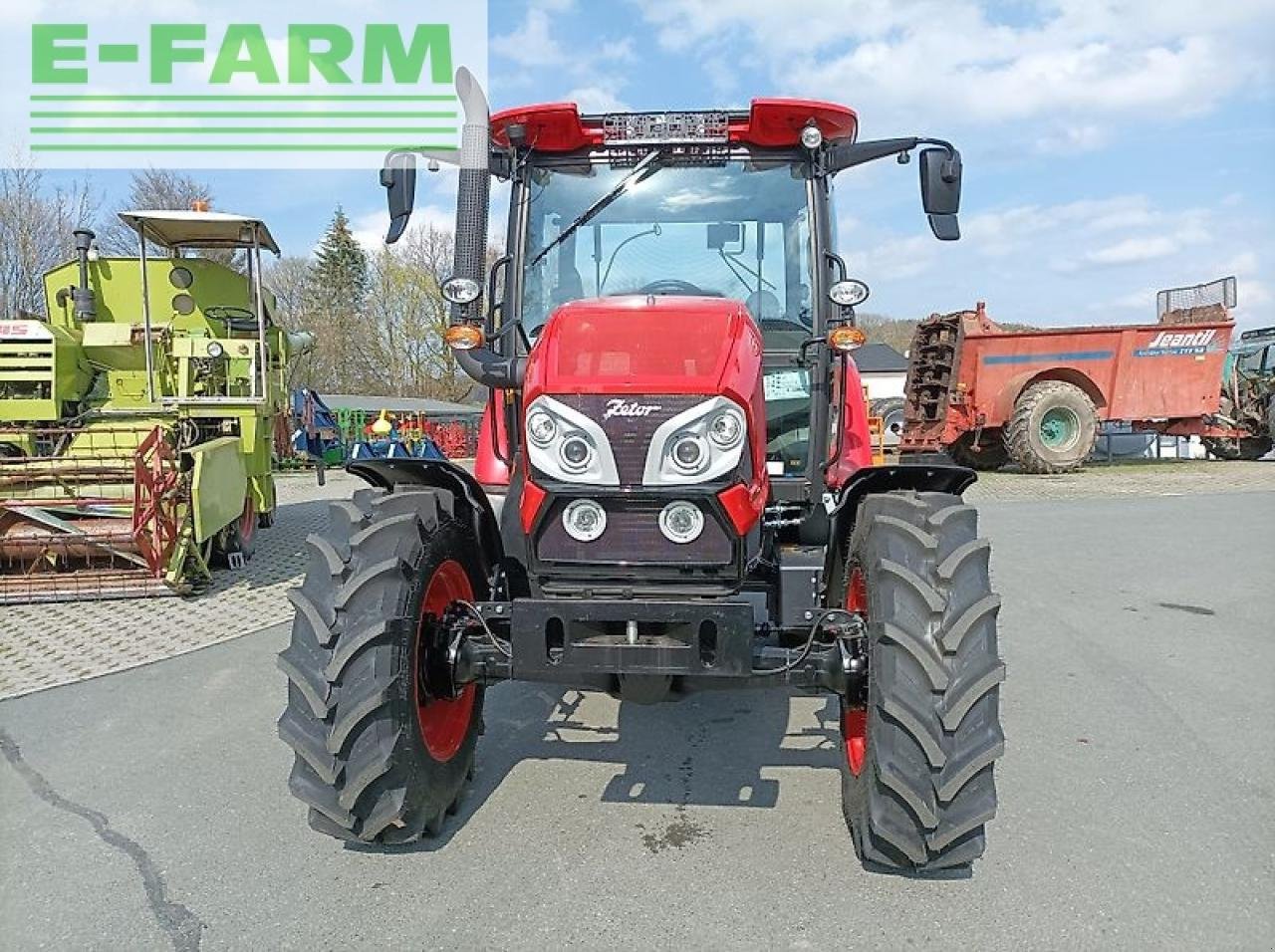 Traktor typu Zetor proxima cl 90, Gebrauchtmaschine w LÖSSNITZ (Zdjęcie 2)