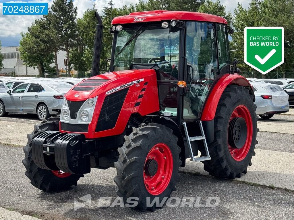 Traktor of the type Zetor Proxima Plus 110 4X4 MORE UNITS AVAILABLE!, Neumaschine in Veghel (Picture 1)