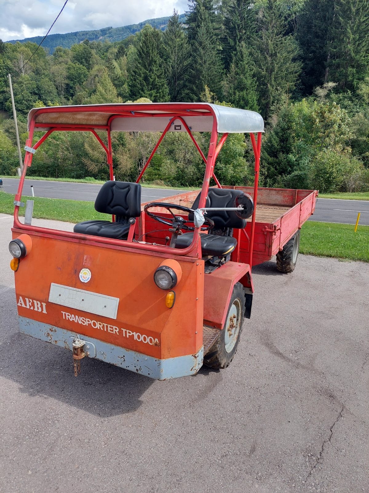 Transporter & Motorkarre du type Aebi TP, Gebrauchtmaschine en Trebesing (Photo 2)