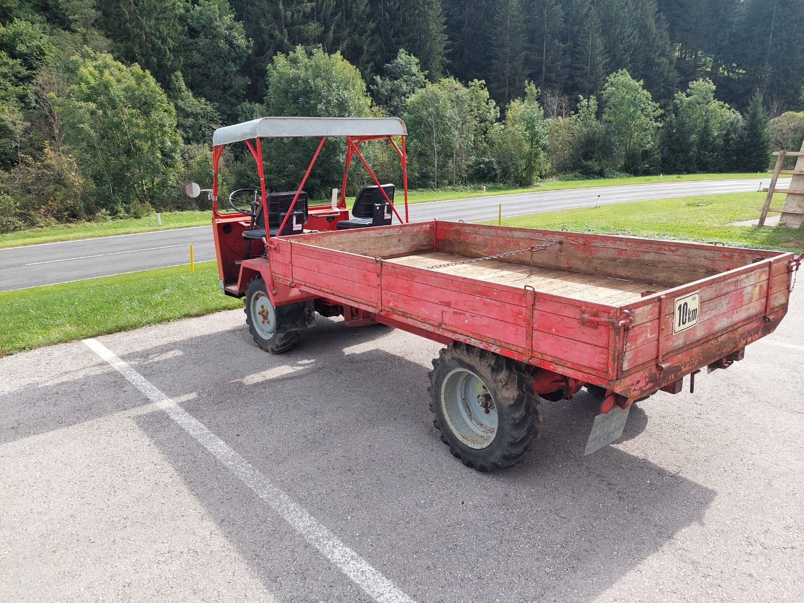 Transporter & Motorkarre tipa Aebi TP, Gebrauchtmaschine u Trebesing (Slika 3)