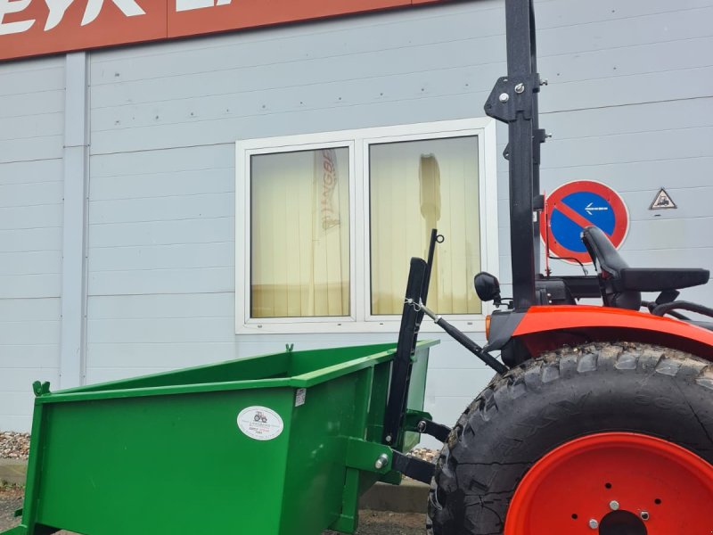 Transportfahrzeug of the type Düvelsdorf Heckcontainer, Neumaschine in Klempau