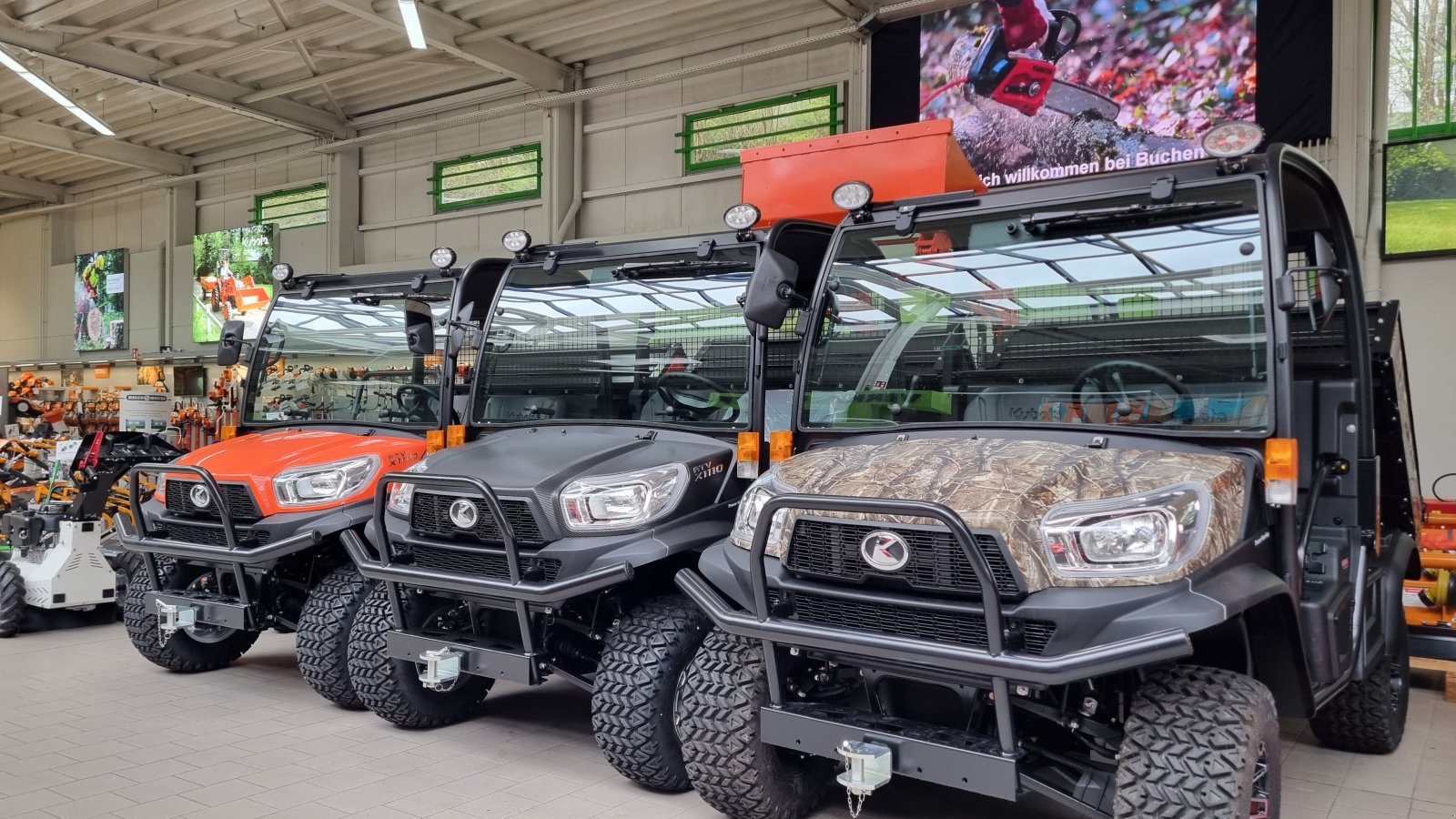 Transportfahrzeug tip Kubota RTVX-1110 Camouflage, Neumaschine in Olpe (Poză 4)