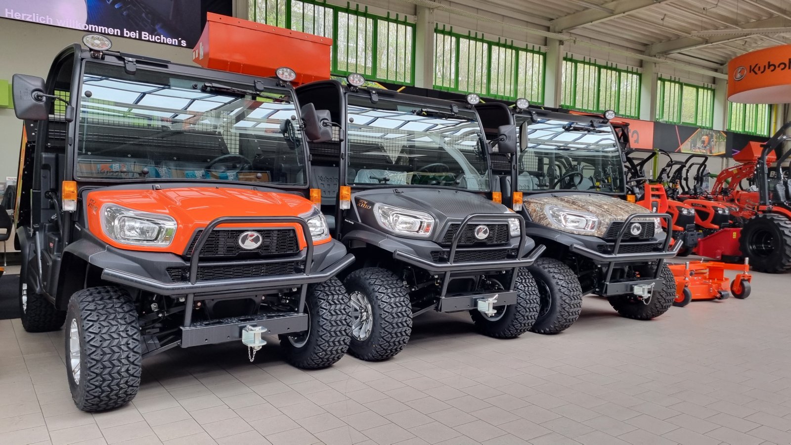 Transportfahrzeug του τύπου Kubota RTVX-1110 Camouflage, Neumaschine σε Olpe (Φωτογραφία 5)