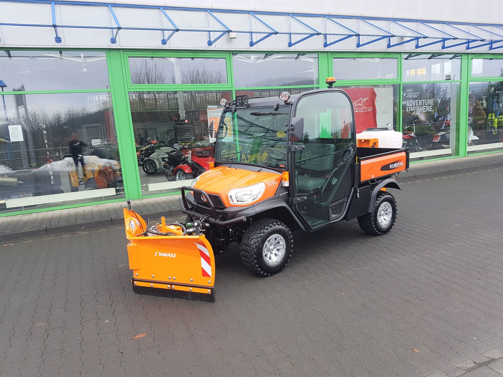 Transportfahrzeug a típus Kubota RTVX-1110 Winterdienstpaket, Neumaschine ekkor: Olpe (Kép 8)