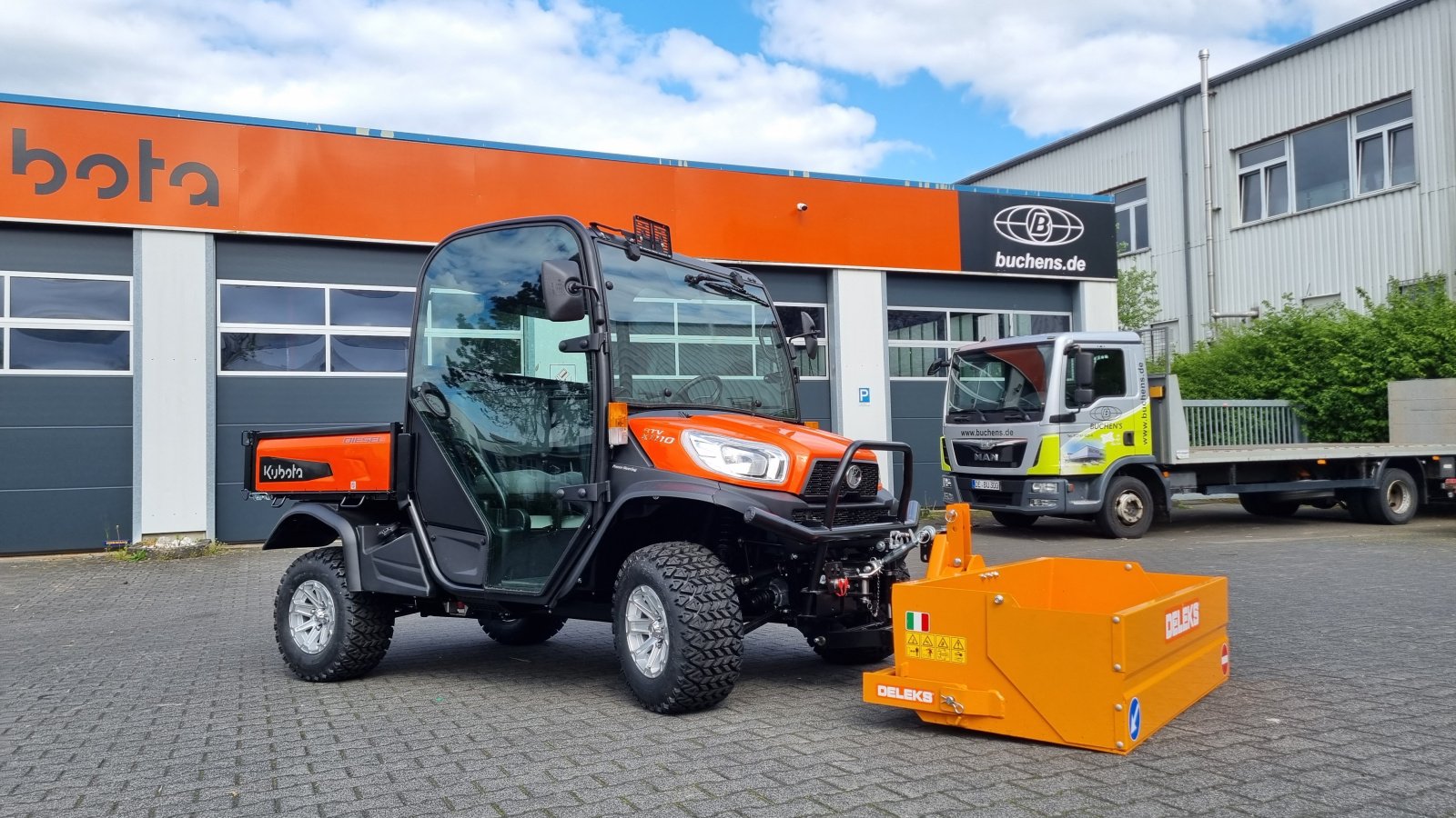 Transportfahrzeug Türe ait Kubota RTVX-1110, Neumaschine içinde Olpe (resim 7)