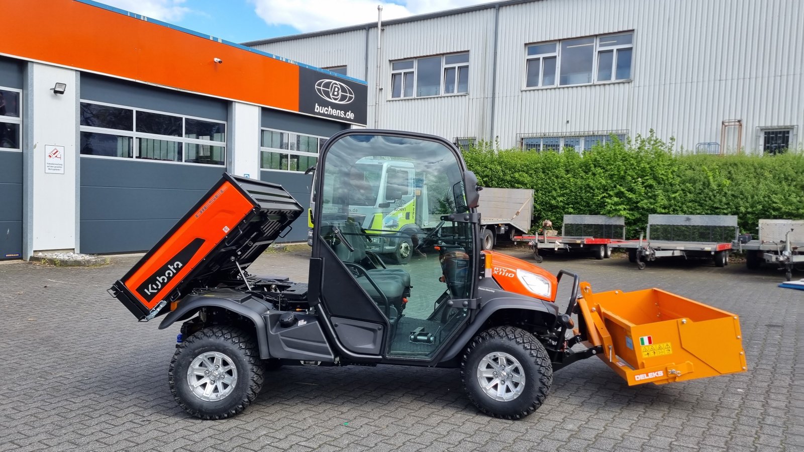 Transportfahrzeug del tipo Kubota RTVX-1110, Neumaschine en Olpe (Imagen 10)