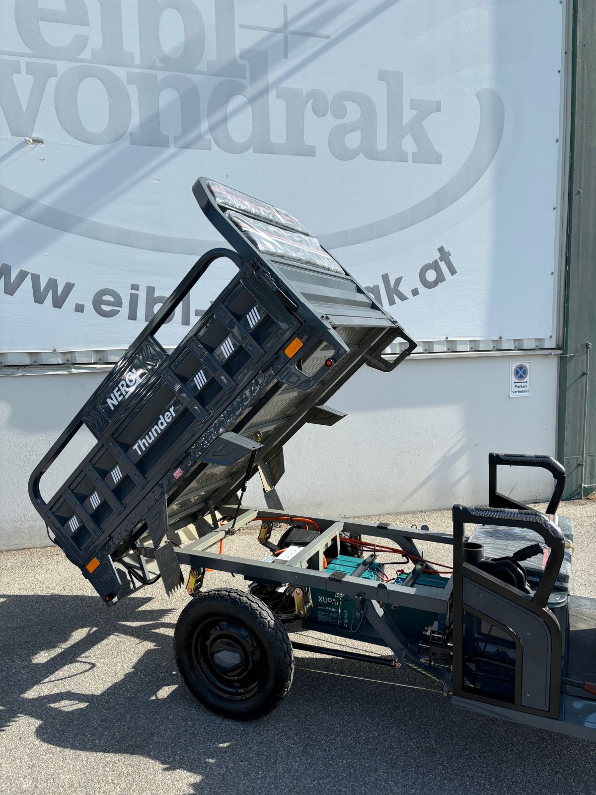 Transportfahrzeug des Typs NERO Elektro Lastenfreirad, Neumaschine in Gerasdorf (Bild 4)