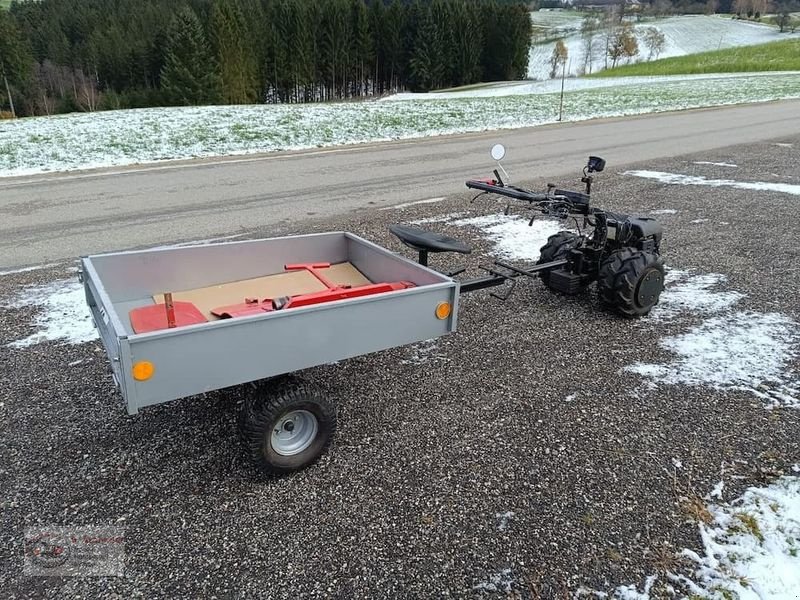 Transportfahrzeug Türe ait Sonstige LGA 340 Einachsschlepper mit Anhänger und Schnee, Gebrauchtmaschine içinde Dimbach (resim 5)