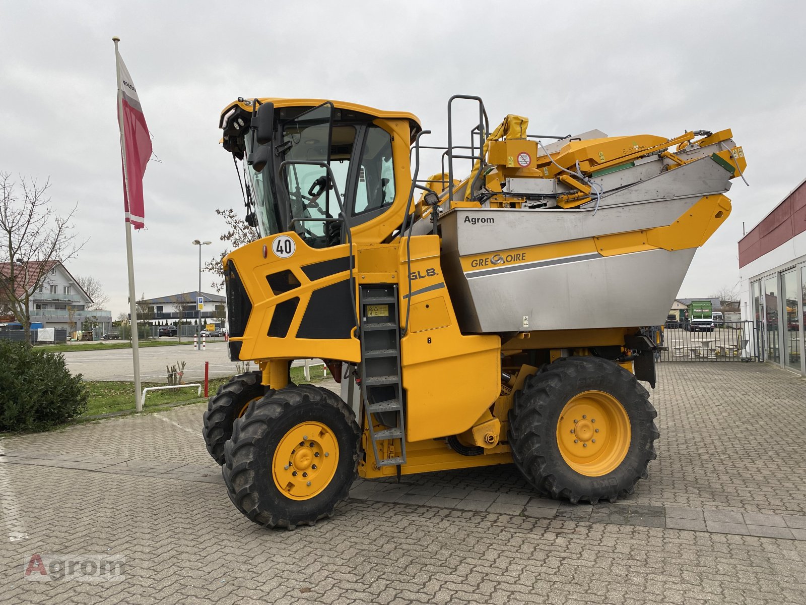 Traubenvollernter van het type Gregoire GL 8.6, Gebrauchtmaschine in Harthausen (Foto 2)