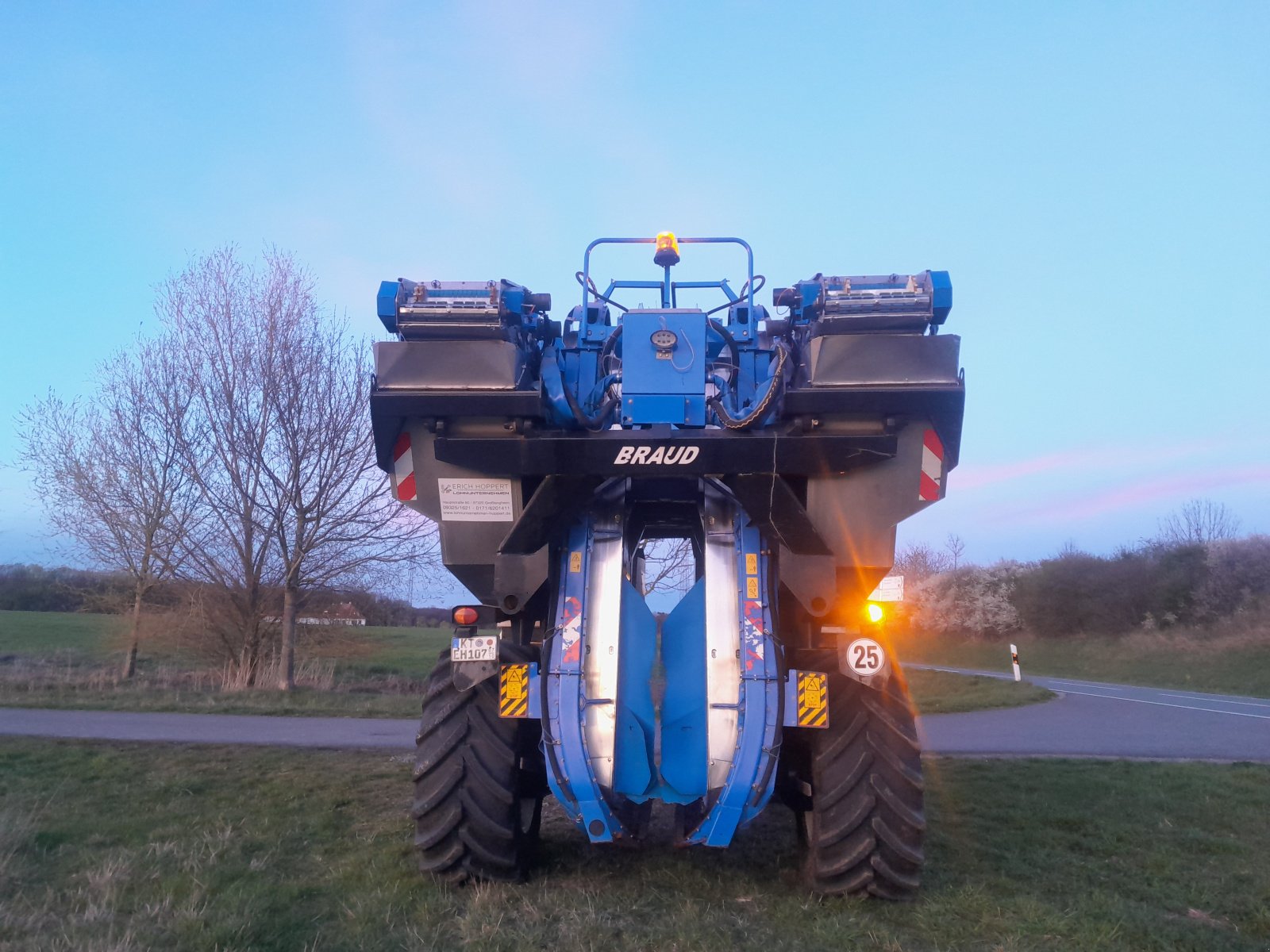 Traubenvollernter del tipo New Holland Braud 9080L, Gebrauchtmaschine In Creglingen (Immagine 5)