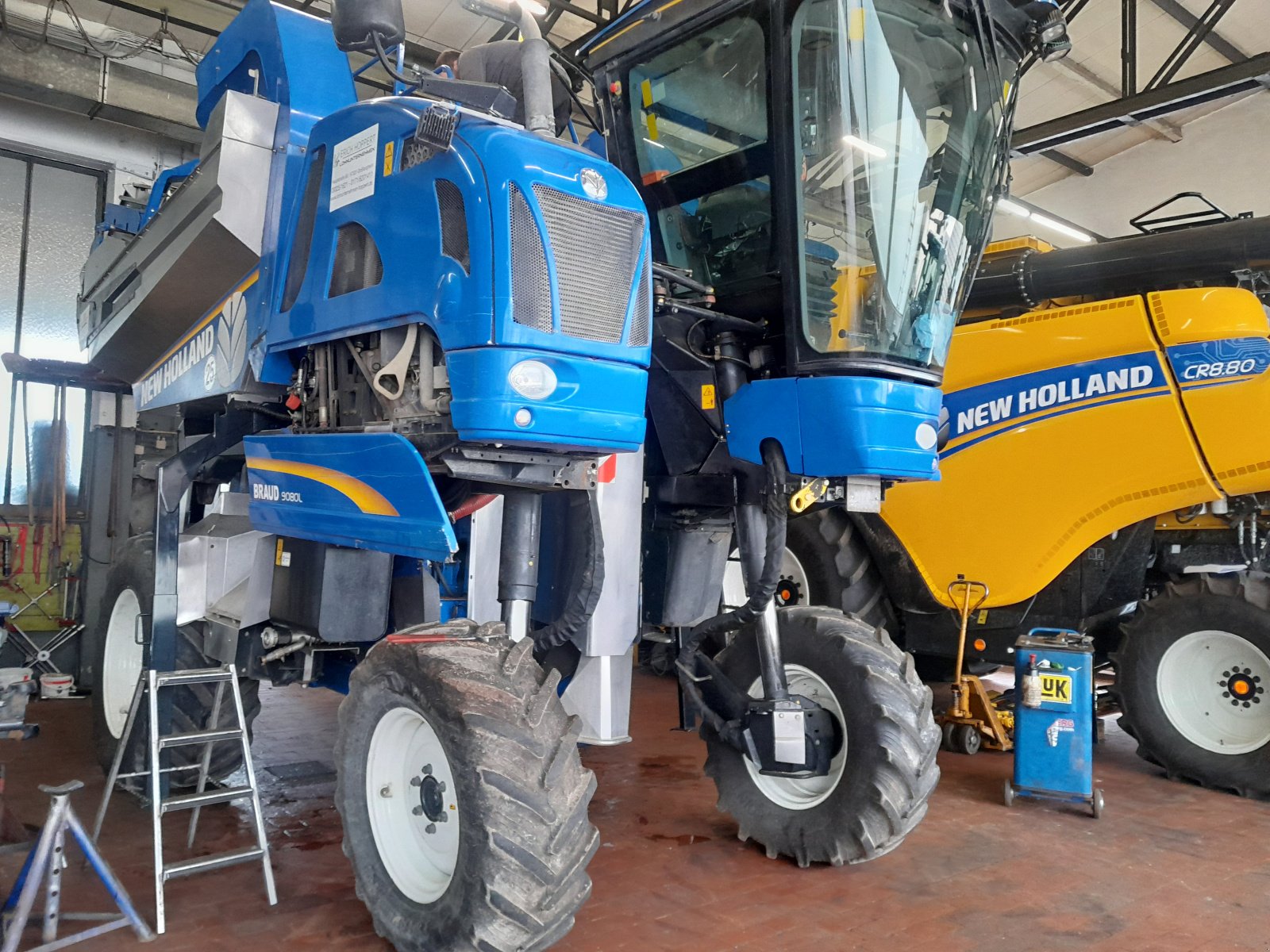 Traubenvollernter a típus New Holland Braud 9080L, Gebrauchtmaschine ekkor: Creglingen (Kép 5)