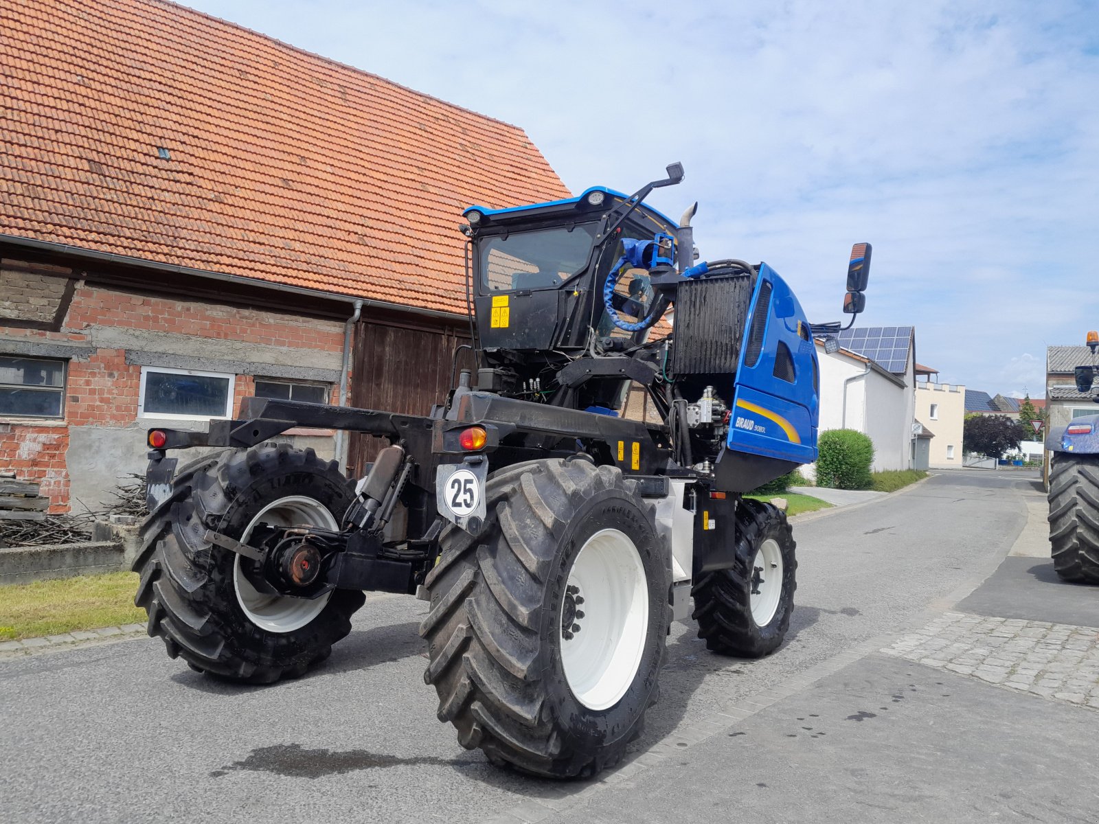 Traubenvollernter Türe ait New Holland Braud 9080L, Gebrauchtmaschine içinde Creglingen (resim 7)