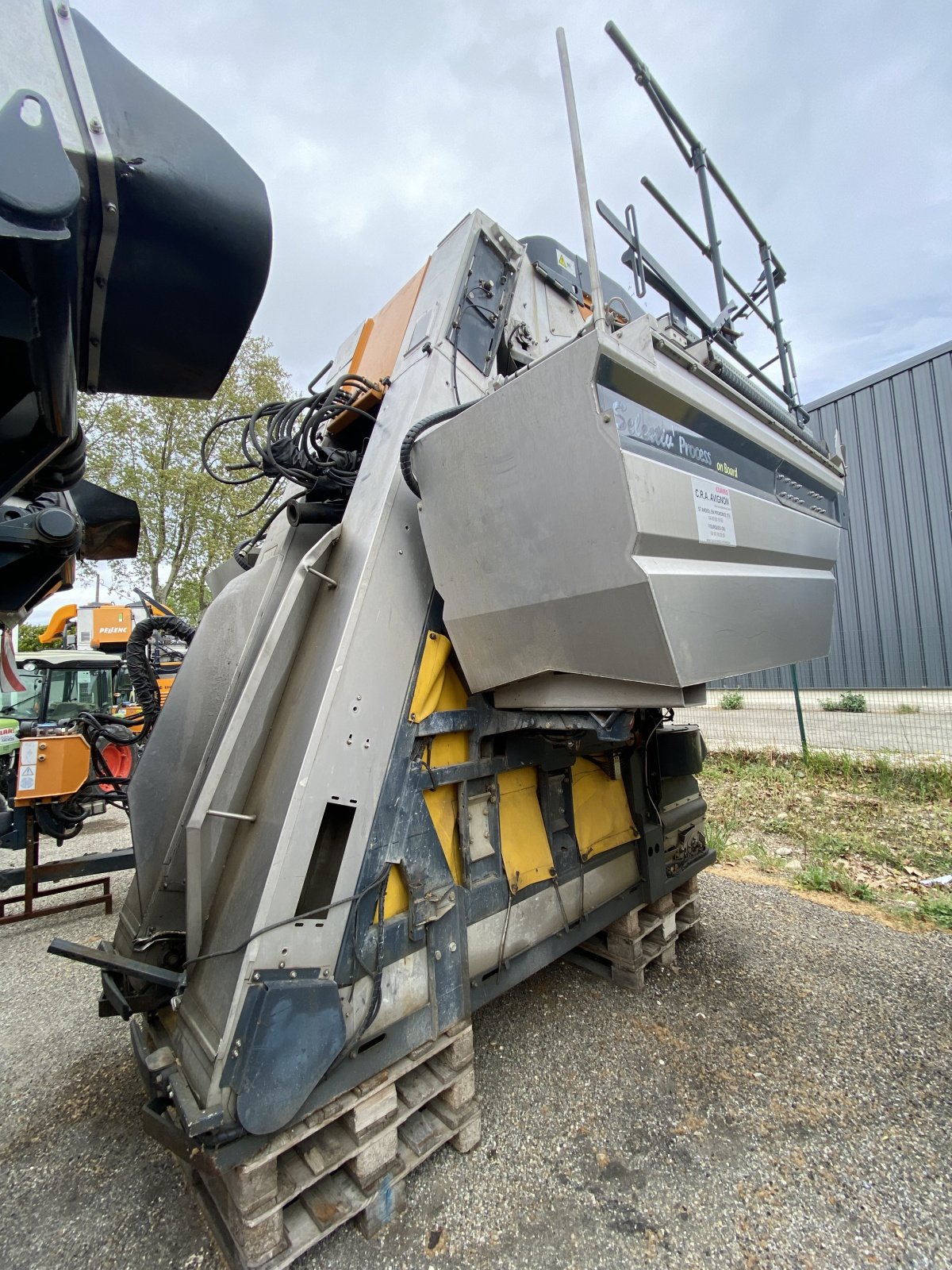 Traubenvollernter des Typs Pellenc MAV 8470 + TETE 600 LM SMART, Gebrauchtmaschine in SAINT ANDIOL (Bild 9)