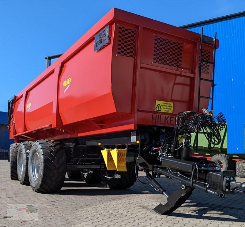 Tridemkipper van het type Hilken Tridem-Muldenkipper, MKR8600 Premium-Ausführung, Hardox-Boden, Neumaschine in Vorwerk (Foto 5)