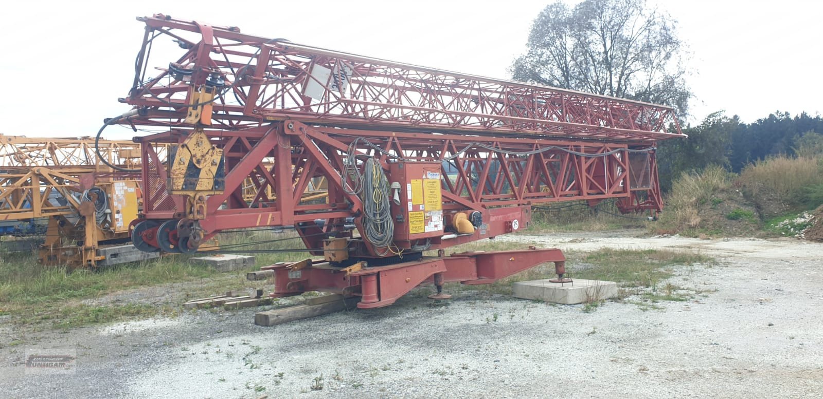 Turmdrehkran of the type Liebherr 63 K, Gebrauchtmaschine in Deutsch - Goritz (Picture 1)