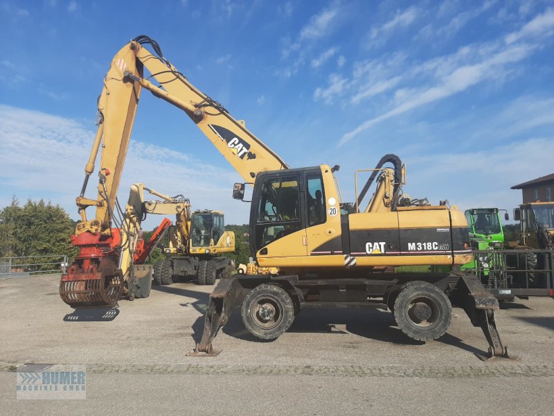 Umschlagbagger van het type Caterpillar M318C MH, Gebrauchtmaschine in Vorchdorf (Foto 1)