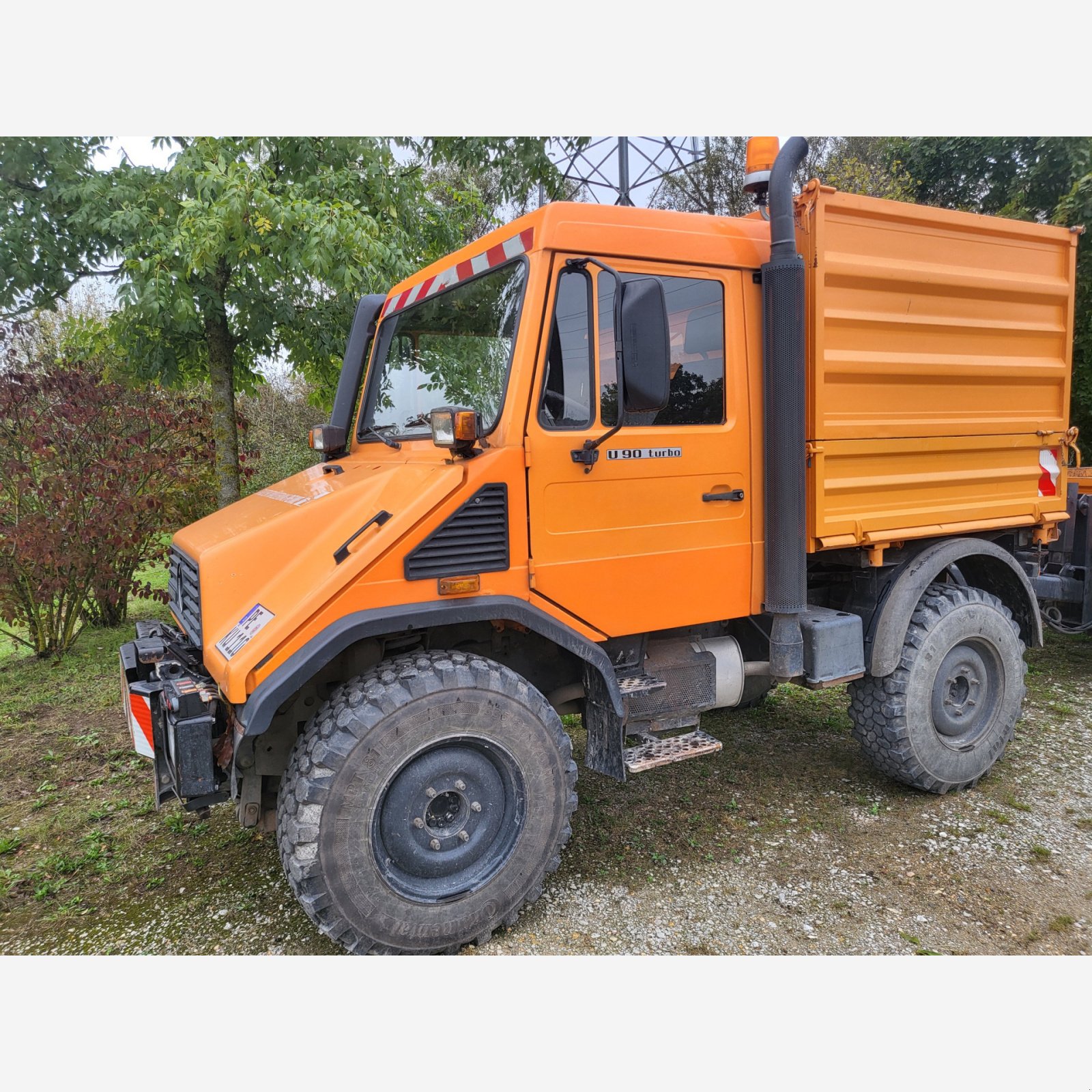 Unimog Türe ait Mercedes-Benz 408/10 - U90 Turbo, Gebrauchtmaschine içinde Sassenberg (resim 1)