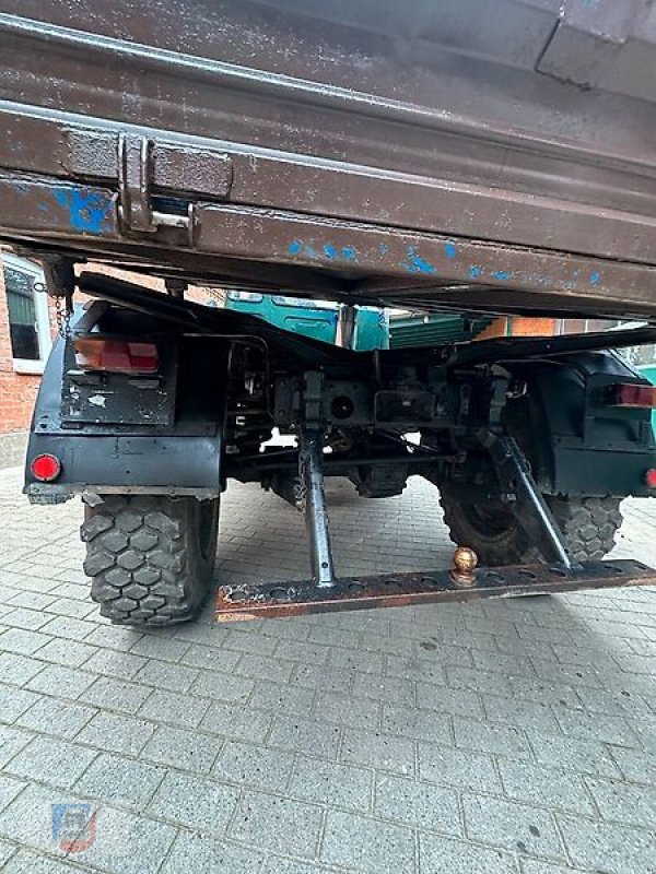 Unimog typu Mercedes-Benz 416 Frontzapfwelle Werner Seilwinde Dreiseitenkipper H TÜV, Gebrauchtmaschine w Fitzen (Zdjęcie 7)