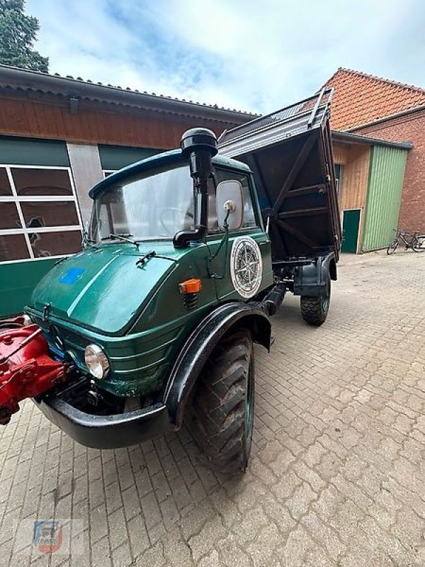 Unimog του τύπου Mercedes-Benz 416 Frontzapfwelle Werner Seilwinde Dreiseitenkipper H TÜV, Gebrauchtmaschine σε Fitzen (Φωτογραφία 13)