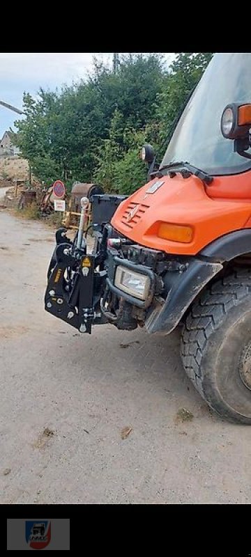 Unimog del tipo Mercedes-Benz Frontkraftheber Hydraulik Lesnik PU26 Anbau-Platte Mwst., Gebrauchtmaschine en Fitzen (Imagen 10)