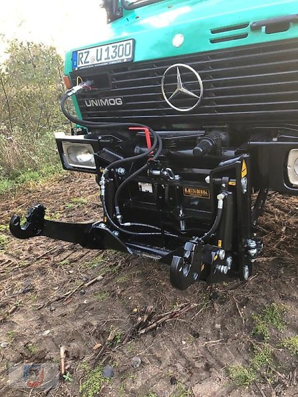 Unimog tipa Mercedes-Benz Frontkraftheber Hydraulik Lesnik PU26 Anbau-Platte Mwst., Gebrauchtmaschine u Fitzen (Slika 8)