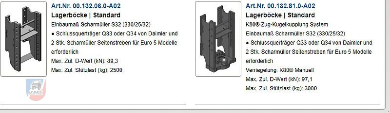 Unimog Türe ait Mercedes-Benz Hecktraverse Schlussquerträger U425 U437 U1500 U1700 U2100, Gebrauchtmaschine içinde Fitzen (resim 6)