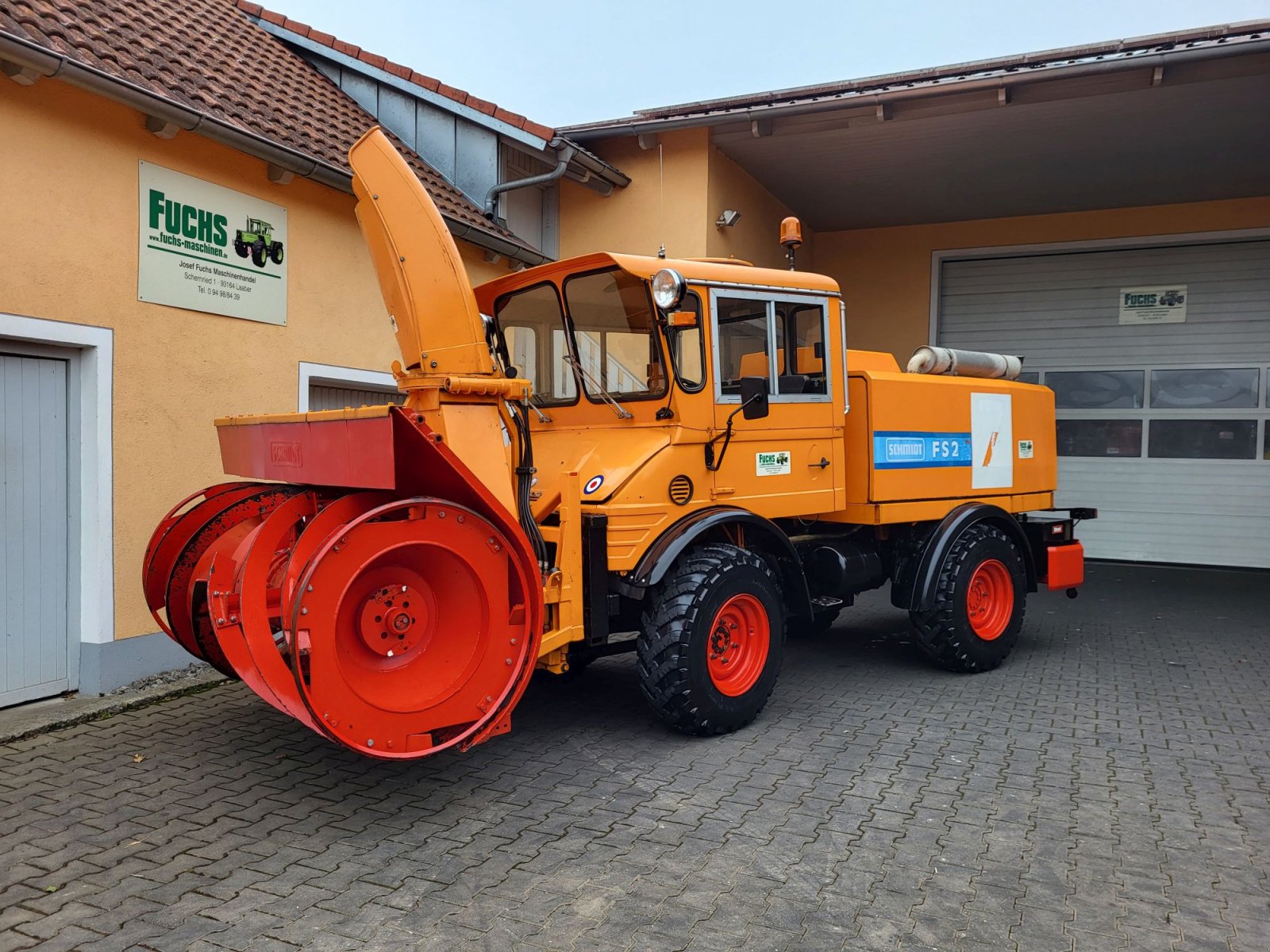 Unimog del tipo Mercedes-Benz Mercedes-Benz-Schmidt Unimog 421 Schneefräse, Gebrauchtmaschine en Laaber (Imagen 1)