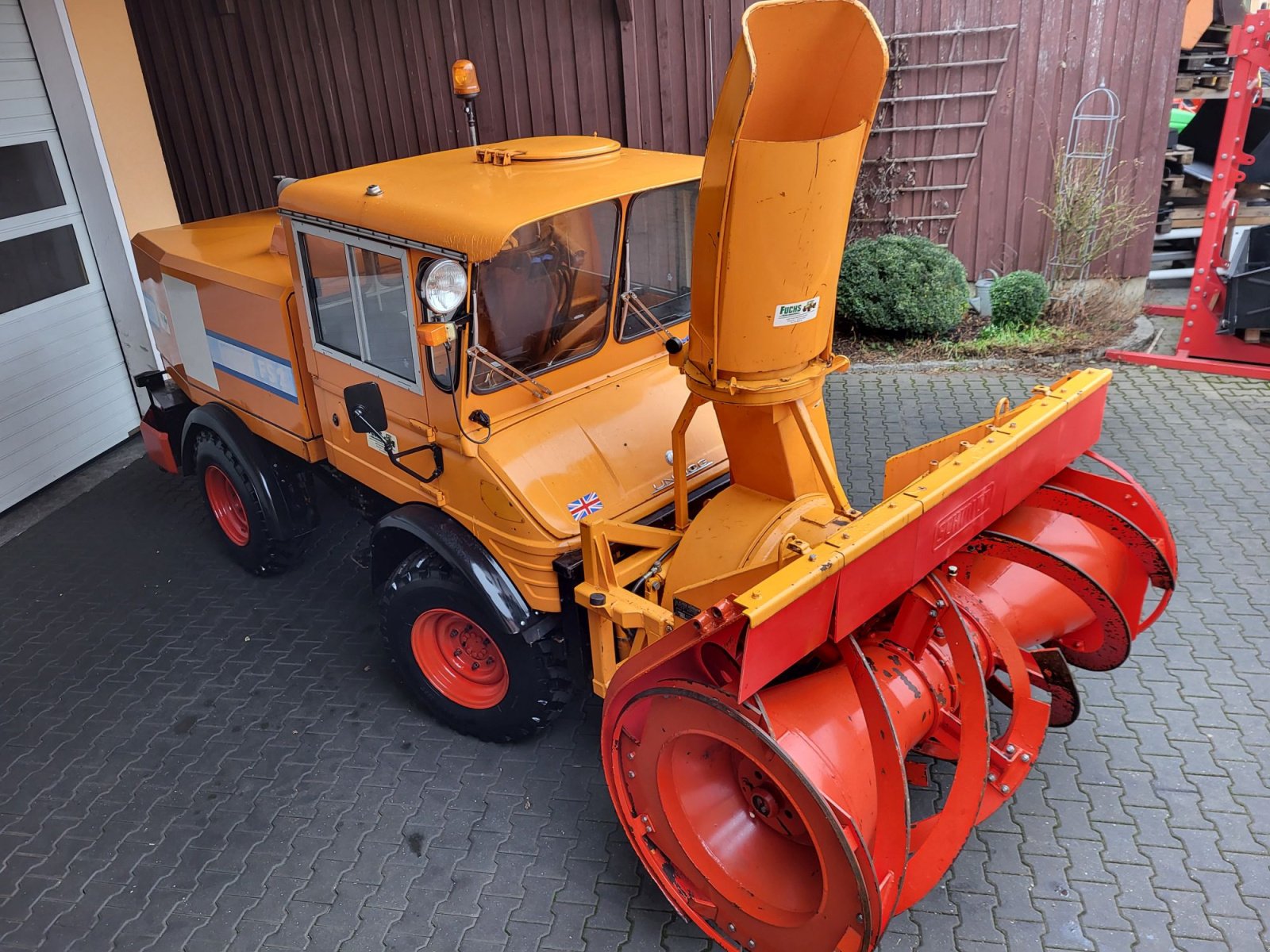 Unimog del tipo Mercedes-Benz Mercedes-Benz-Schmidt Unimog 421 Schneefräse, Gebrauchtmaschine en Laaber (Imagen 7)