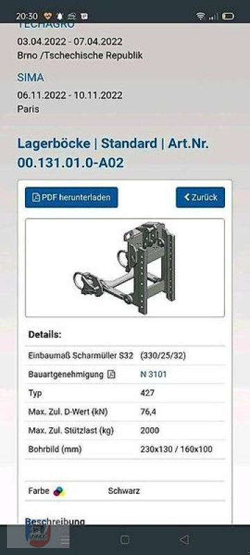 Unimog tip Mercedes-Benz Scharmüller Anbauschlitten U1600 Zugmaul inkl. Mwst., Gebrauchtmaschine in Fitzen (Poză 9)