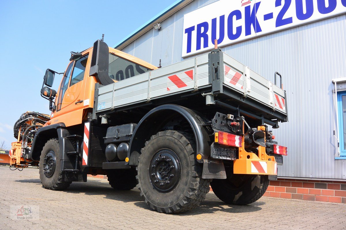 Unimog типа Mercedes-Benz U 400 4 x 4 Mulag Teleskopausleger + Zapfwelle, Gebrauchtmaschine в Sottrum (Фотография 28)